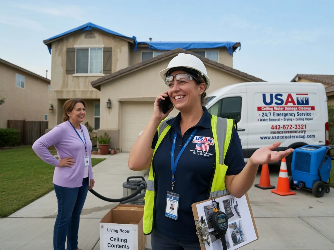 Ceiling Water Damage Restoration Post, TX FAQs