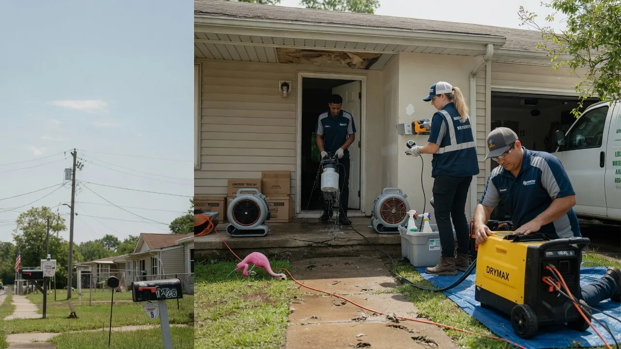 Storm Damage Water Removal in Post, TX near me